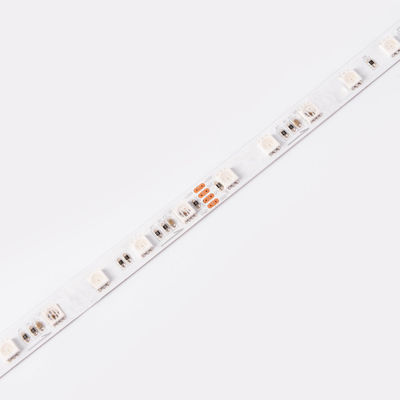 SPI ดิจิตอล SMD 5050 RGB LED Strip DC24V 14.4W 10mm RGBIC LED Strip ไฟ