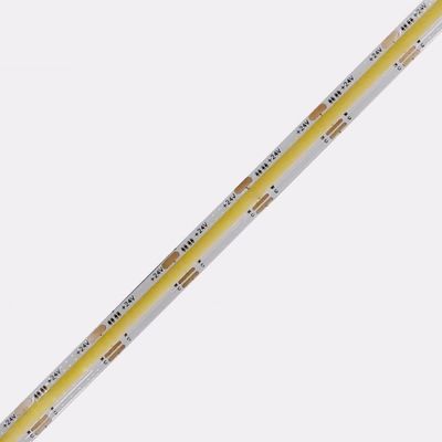 CRI90 24VDC COB LED Strip 2700K - 6000K CCT ปรับได้ 608 ชิป / M เทป LED 8 มม