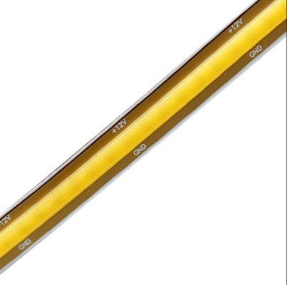 เทป LED ที่ตัดได้ฟรี DC24V ความกว้าง 8 มิลลิเมตร 528 LED / m สาย LED COB 10W / m