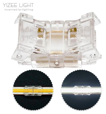 COB LED Strip Connector Corners Strip To Strip สําหรับ 8 มม 2PIN สาย LED COB