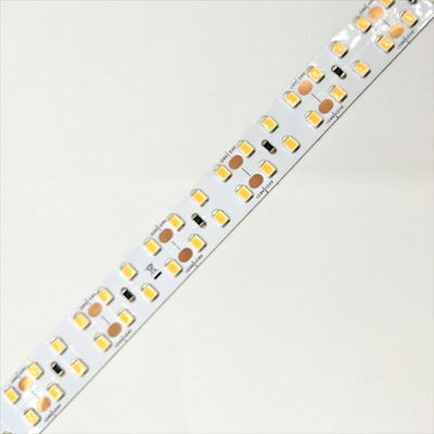 Double Row DC24V 15mm Width Flexible LED Strip สีขาวสดใส นํามาเป็นเทปยืดหยุ่น