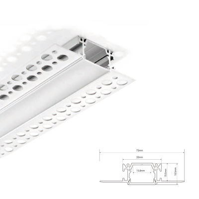 33 * 19 มิลลิเมตร ผนังแห้งถูกล่อง ไพสต์ พรอฟิลอลูมิเนียม LED สําหรับแผ่น LED