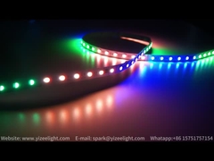 SPI ดิจิตอล SMD 5050 RGB LED Strip DC24V 14.4W 10mm RGBIC LED Strip ไฟ