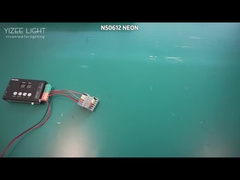 6 * 12 มิลลิเมตร ซิลิโคน Neon Strip IP67 ทิศมอง Ra90 ซิลิโคน Extrusion LED Neon Flex